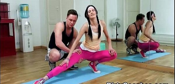  Yoga Trainer Fucking Splendid Euro Hottie
